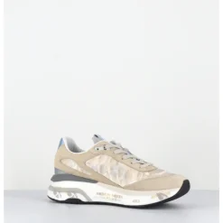 Outlet PREMIATA Sneakers ultra light daim & toile - MOERUND 6990 BEIGE