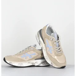 Outlet PREMIATA Sneakers ultra light daim & toile - MOERUND 6990 BEIGE