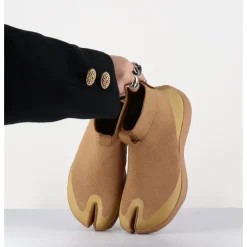 Discount TABI FOOTWEAR TABI HIGHTOP BROWN BEIGE